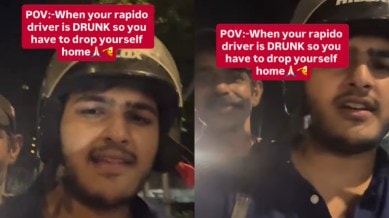 Rapido driver drunk