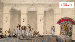 Durga Puja in colonial Bengal (Express archives)