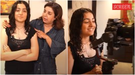 Farah Khan also asked the mother-daughter duo about a recent viral video in which Samara appeared to be "sulking" while posing with Riddhima Kapoor and mother Neetu Singh.