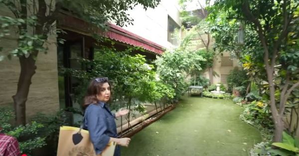 Riddhima's garden area