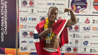 Para: When Kashafali was diagnosed with Stargardt disease, it kept him out of action for almost a year. (Express Photo by Nitin Sharma)