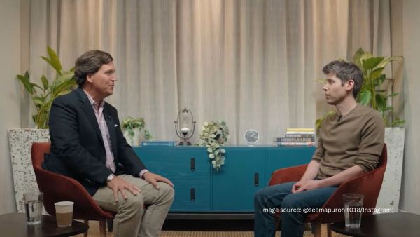Tucker Carlson accuses Sam Altman over OpenAI whistleblower Suchir Balaji's death