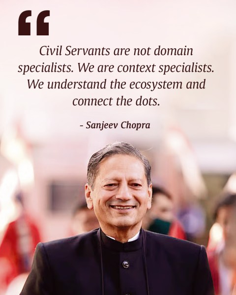 sanjeev chopra, upsc