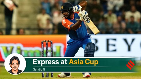 India's Sanju Samson in action during Asia Cup 2025. (Photo: AP)
