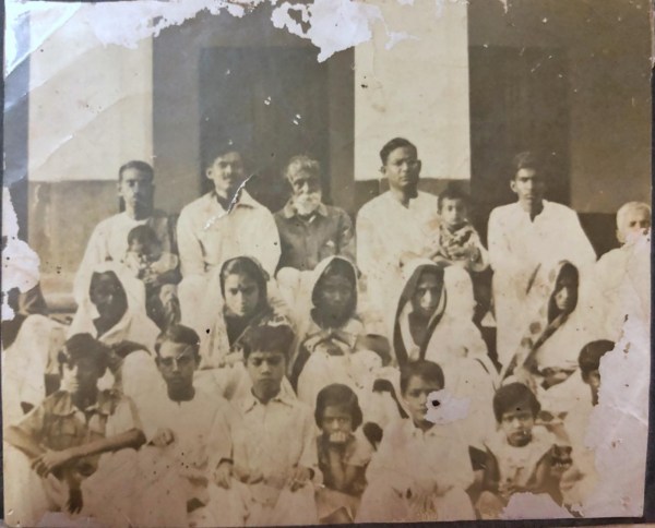 The Sardar family with Prafulla Chandra Ray ( Express photo)