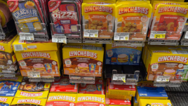 Kraft Heinz-owned Lunchables products are displayed for sale in a grocery store in Encinitas, California