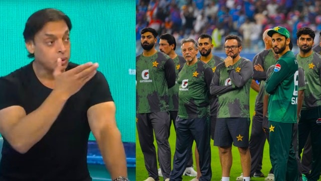 Former Pakistan cricketer Shoaib Akhtar was livid at the way the Pakistan cricket team performed at the Asia Cup, where it lost thrice to India. (PHOTOS: AP, YouTube screengrab via TapMad)