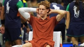 Jannik Sinner said he is willing to lose games to make changes after the US Open final defeat to Alcaraz. (AP)