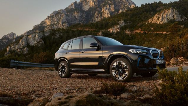 BMW iX3, the first production vehicle part of the German automaker’s Neue Klasse series.