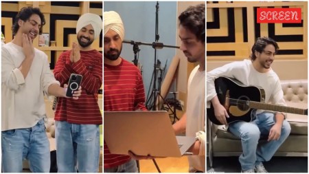 The Bads of Bollywood's song Tenu Ki Pata BTS video shows Diljit Dosanjh and Aryan Khan's collaboration.