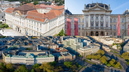 The partnership brings together three Austrian universities, TU Wien, TU Graz, and TU Leoben (Images via respective official websites)