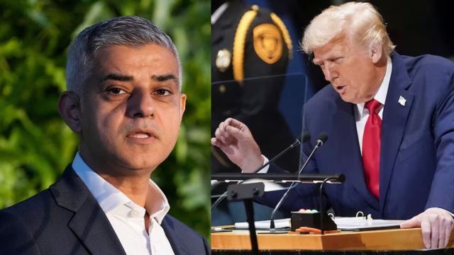 Trump Sadiq Khan