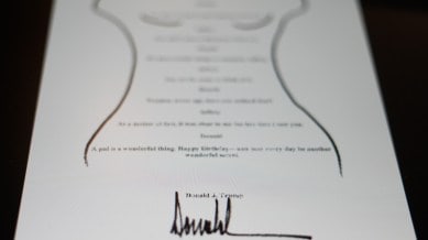 White House wants handwriting experts review Trump’s signature on Jeffrey Epstein’s birthday book
