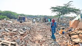 delhi high court, rehabilitation of encroachers, Tughlaqabad Fort, Tughlaqabad Fort encroachers, encroachers, delhi news, India news, Indian express, current affairs