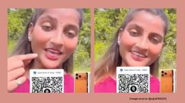 The woman asked for small contributions from her followers to help fulfill her birthday wish: an iPhone 17 Pro Max (Image source: @sajid7642/X)