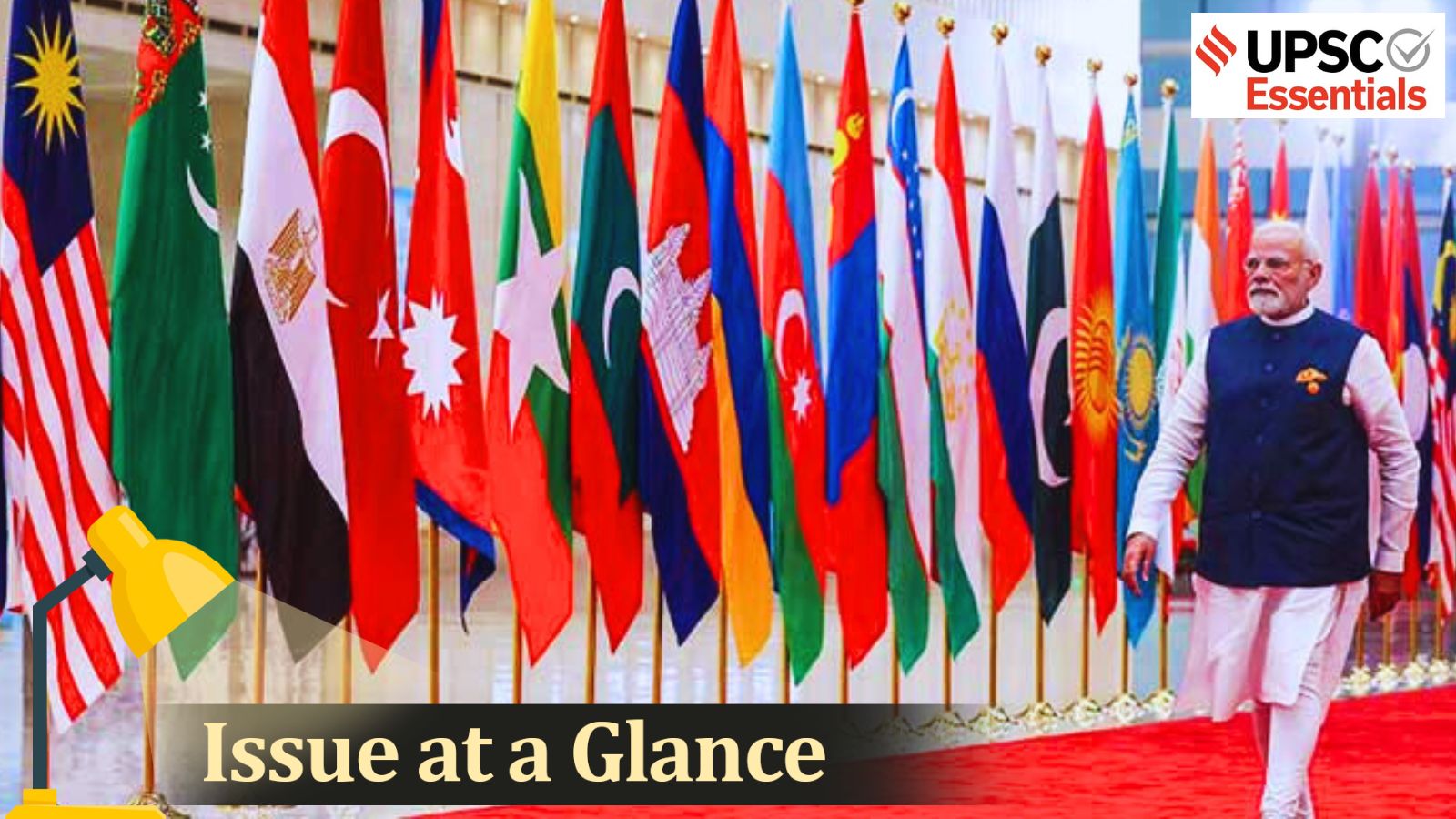 UPSC Issue at a Glance | SCO Summit 2025 and India: 4 Key Questions You Must Know for Prelims and Mains