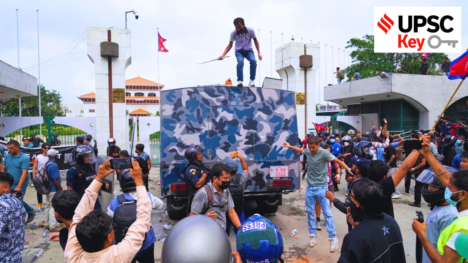 UPSC Key: Nepal GenZ Protest, Fully Literate State, and Vice-President Election