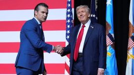 President Donald Trump, hegseth