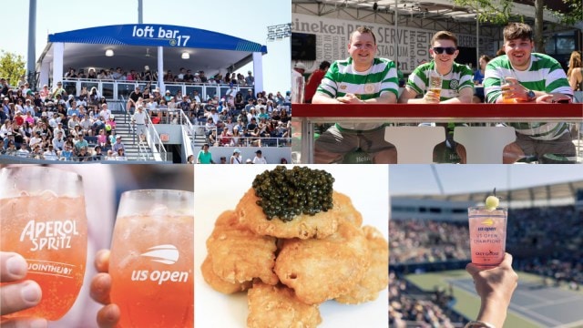 It was a conscious decision by US Tennis Association to make gourmet food available on stalls, egged on by the Korean's easy fusion. (Photo: US Open)