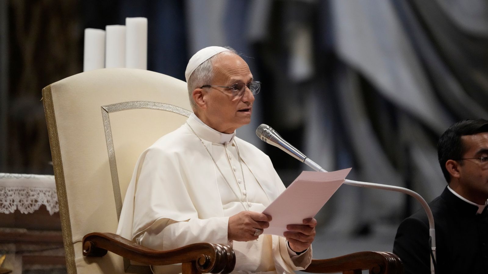 Trump Envoy Presents Credentials, Gives Pope Birthday Cake