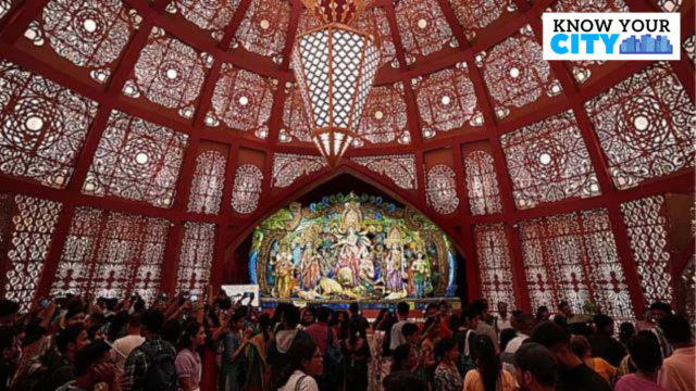Mata ni Pachedi Art Featured on Men's Garba Outfits