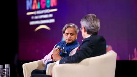 Shashi tharoor on trump tariff at CREDAI conference