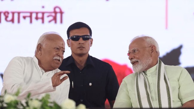 Mohan Bhagwat Narendra Modi