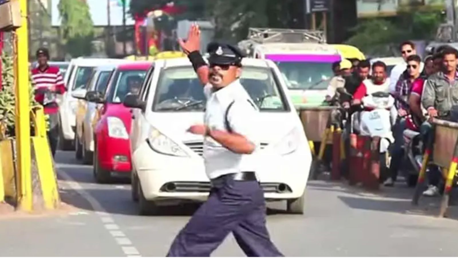 Indore's 'Moonwalk Cop' Removed Over Inappropriate Message Allegations