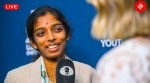 FIDE Grand Swiss 2025 Chess LIVE: Vaishali Rameshbabu won the title for the second edition in a row, thus securing a spot in the Candidates for the second time as well. (PHOTO: Michal Walusza / FIDE)