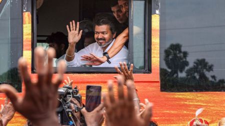 Now, with the toll at 39, the town in mourning, and an inquiry ordered, the big question is what will happen to Vijay, who left for Chennai after the tragedy.