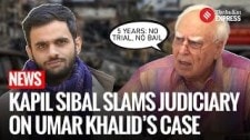 Kapil Sibal Hits Out at Judiciary Over Umar Khalid Bail Denial | 5 Years In Jail Without Trial