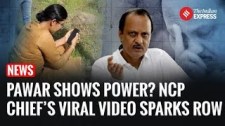 Ajit Pawar’s Viral Video Sparks Row As NCP Chief ‘Reprimands’ IPS Officer Over Illegal Mining