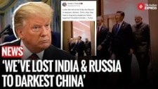 ‘India & Russia Gone to Darkest China’, US President Donald Trump's Shocking Claim!