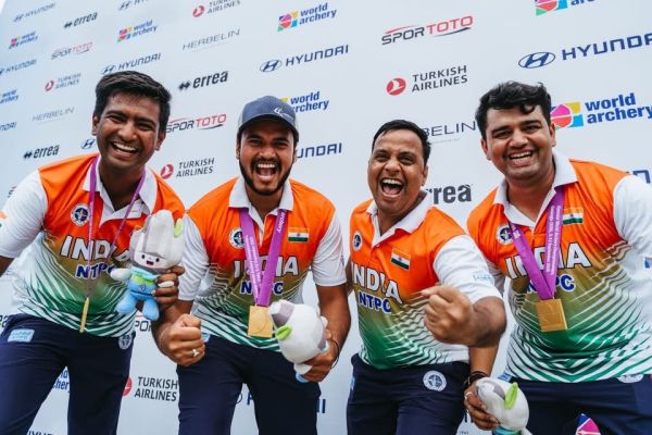 Archery World's: India's best shot of Jyothi Vennam-Rishabh Yadav good  enough for silver in Compound mixed team, now an Olympic event |  Sport-others News - The Indian Express