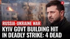 Russia Launches Biggest Air Attack Of War, Strikes Kyiv Government Building,Kills 4 Including Infant