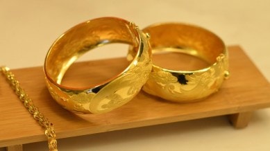 According to a jeweller, some people are booking gold items before Dhanteras, suggesting a further rise in prices.