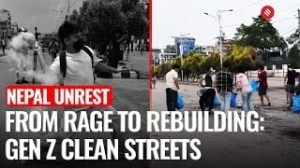 From Protests To Brooms: Gen Z In Nepal Clean Streets After Days Of Unrest