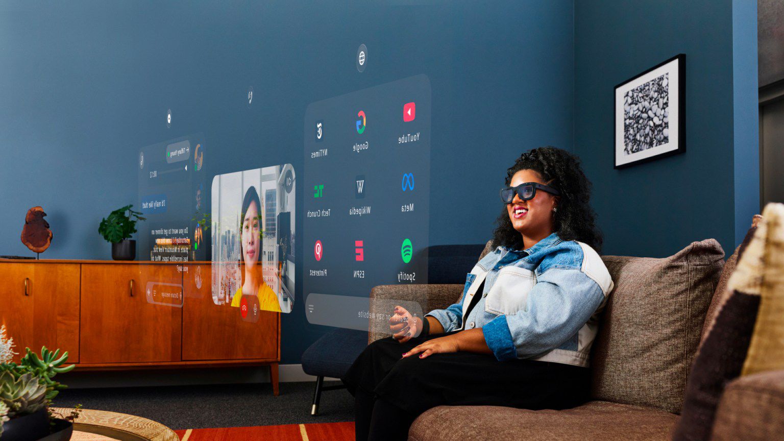 Meta CEO Mark Zuckerberg revealed the Orion glasses in 2024 and pitched them as "a glimpse of a future that I think is going to be pretty exciting." (Image credit: Meta)