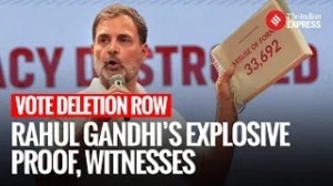 LOP Rahul Gandhi Alleges 6018 Voter Deletion In Karnataka’s Aland | Election Commission