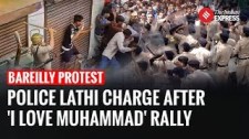 Bareilly Protest Turns Chaotic After Friday Prayers; Police Resort to Lathi Charge