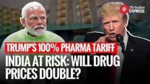 India on Edge: Trump’s 100% Drug Tariffs Could Shake Global Pharmaceutical Market| US Tariffs Pharma