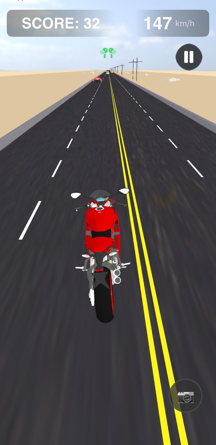 In RidePods, players steer a motorcycle by tilting their head while dodging traffic at high speeds.