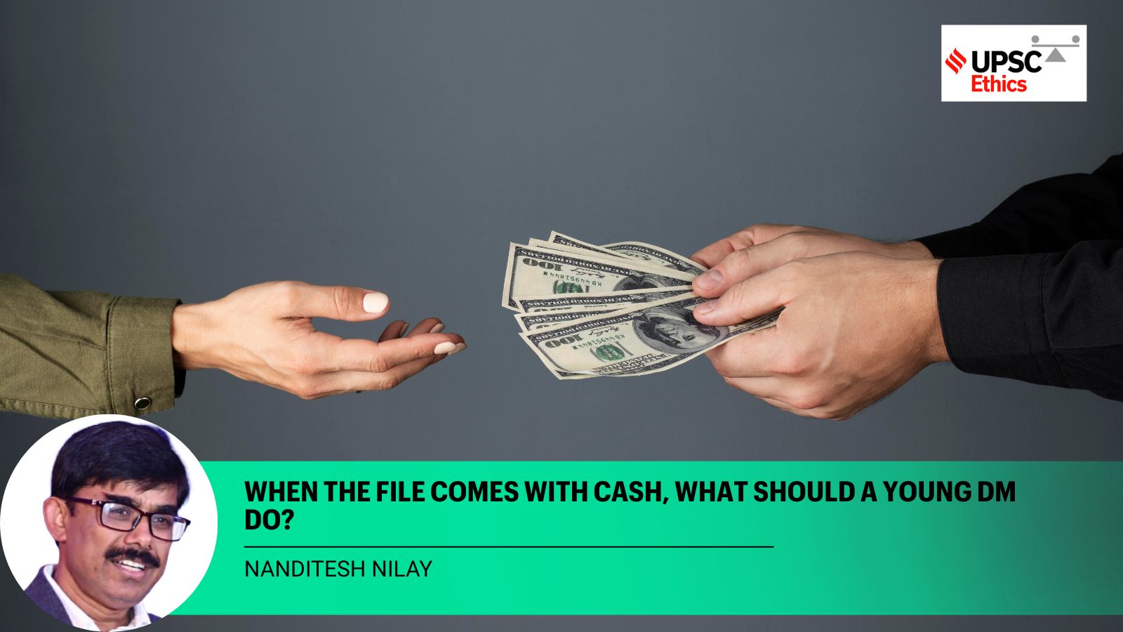 Young DM Faces Bribery: Ethics and Temptation in Civil Service
