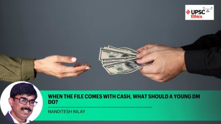 Young civil servant facing ethical dilemma – UPSC ethics case study