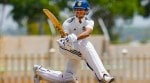 West Zone's Yashasvi Jaiswal plays a shot on the final day of the Duleep Trophy 2025 first semifinal cricket match between Central Zone and West Zone, at BCCI Centre of Excellence ground, in Bengaluru. (PTI Photo/Shailendra Bhojak)