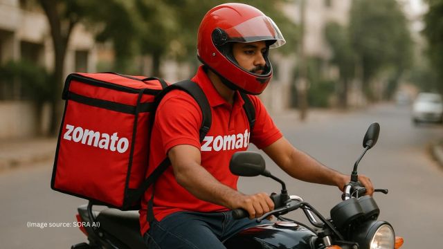 Differently-abled Zomato delivery boy