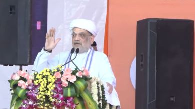 Before addressing the gathering, Shah also unveiled two bust statues of former leaders of Rajkot District Cooperative Bank, Vallabhbhai Patel and Vithhal Radadiya.