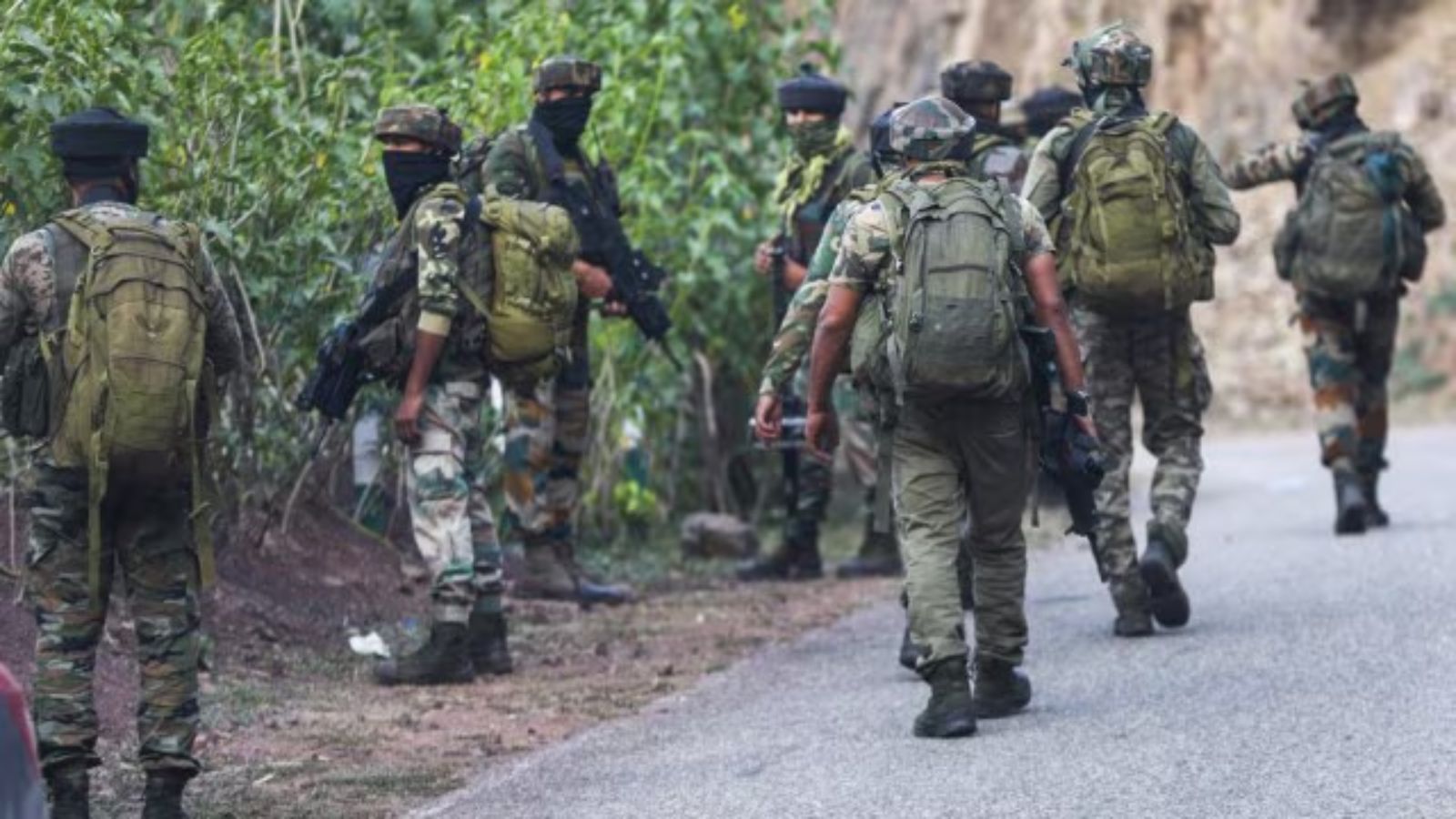 Security Forces Conduct Searches After Terrorist Sightings