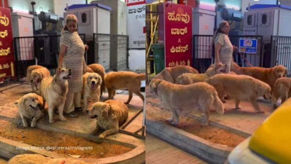 Bengaluru dog lover aunty