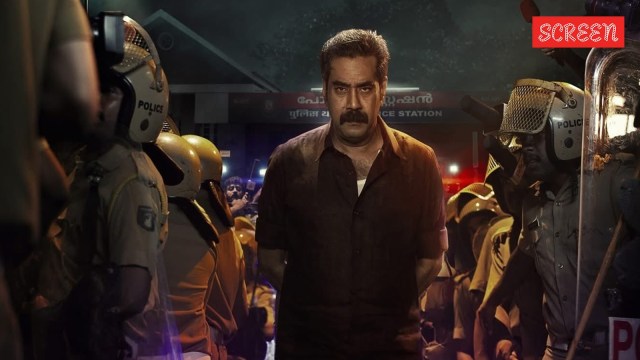 Biju Menon in the first look poster for Valathu Vashathe Kallan